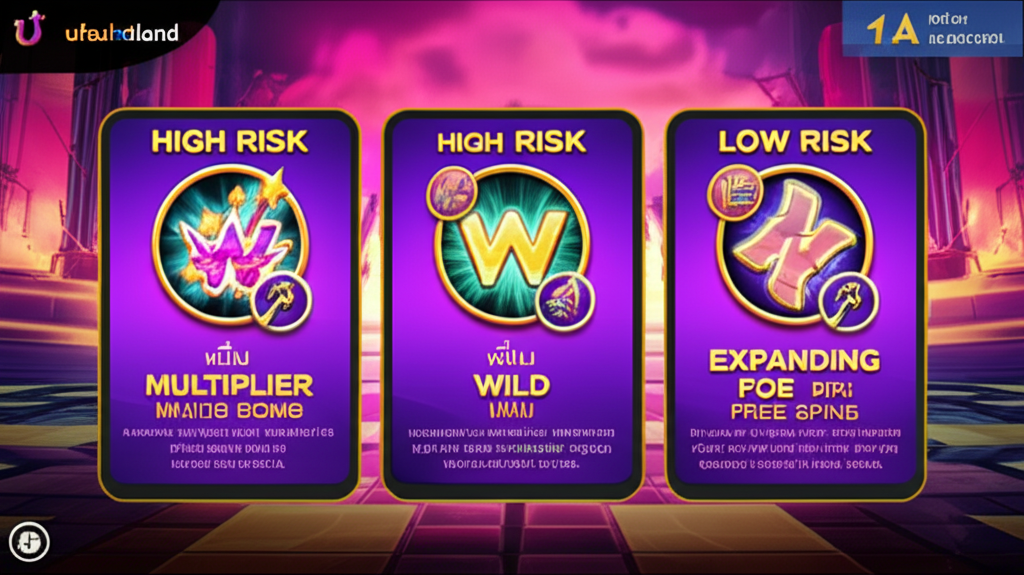 ภาพประกอบการเลือกฟีเจอร์พิเศษในเกมสล็อตตามสไตล์การเล่นของผู้เล่น