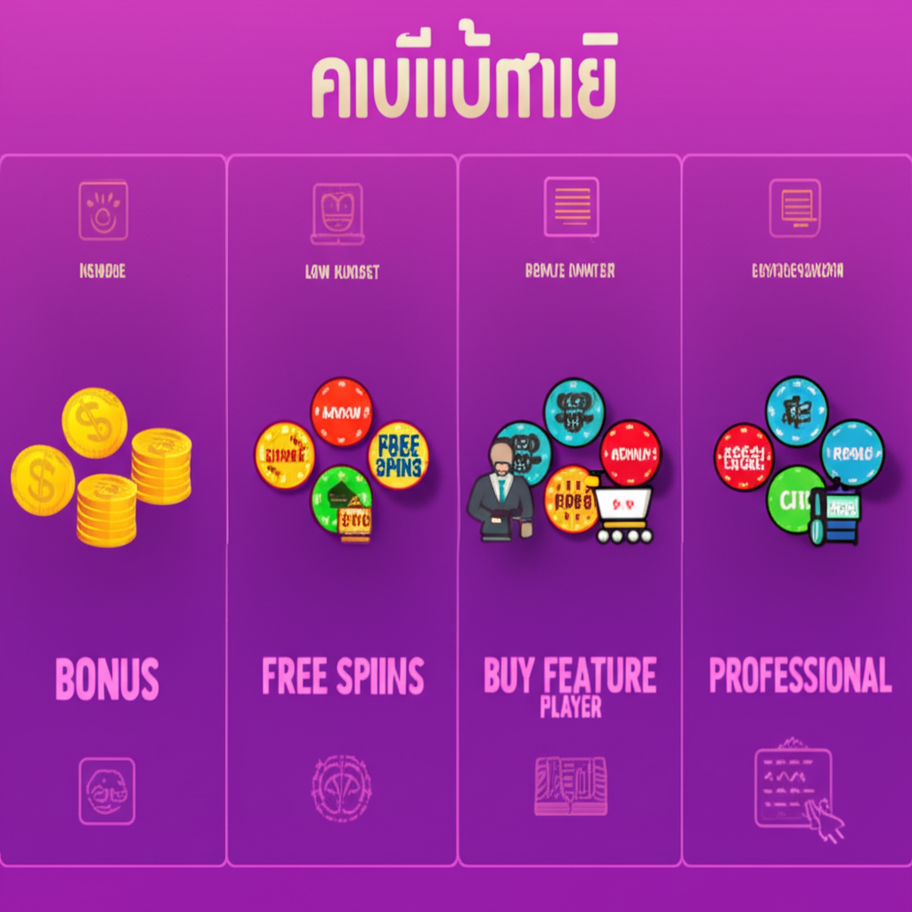 อินโฟกราฟิก 5 สไตล์ผู้เล่นเกมสล็อตและลักษณะเด่นของแต่ละสไตล์