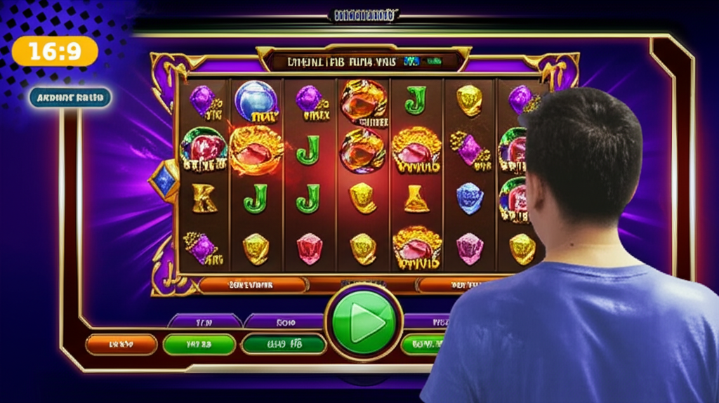 ผู้เล่นมืออาชีพกำลังวิเคราะห์และวางกลยุทธ์การใช้ฟีเจอร์ Wild เพิ่มในเกมสล็อตออนไลน์กับ ufaslotland