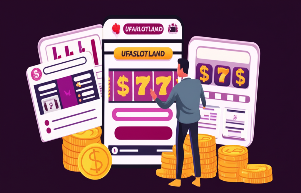 ภาพประกอบผู้เล่นวางแผนงบประมาณและกลยุทธ์การเล่นสล็อต โดยใช้ข้อมูล Volatility และเว็บไซต์ ufaslotland