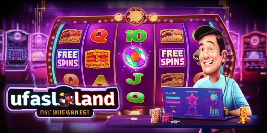 ภาพประกอบเกมสล็อตออนไลน์ยอดนิยมปี 2025 พร้อมฟีเจอร์ฟรีสปินและโบนัส แสดงการวิเคราะห์กลยุทธ์โดยมืออาชีพบนแพลตฟอร์ม ufaslotland
